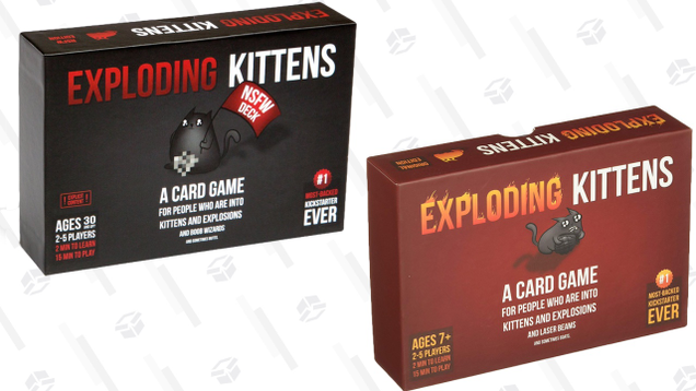 Exploding Kittens | $14 | AmazonExploding Kittens NSFW Edition | $14 | Amazon